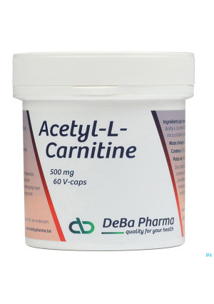 Acetyl-l-carnitine Caps 60x500mg Deba1277797-20