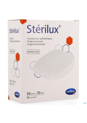 Sterilux Comp.ocul. 56x70 St.10 P/s1609510-20