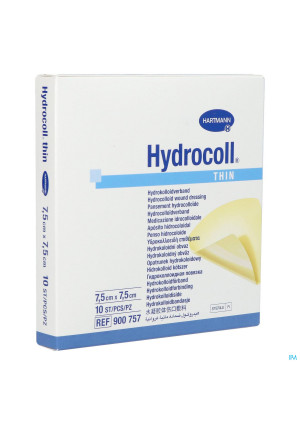 Hydrocoll Thin 7,5x 7,5cm 10 90075711629302-20