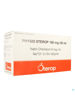 STEROP PHYSIO IV 20 ML 0,9 % 50 AMP1847599-20