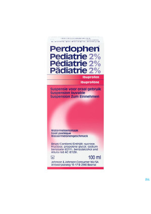 Perdophen Pediatrie Susp Or 100ml 20mg/ml2335008-20
