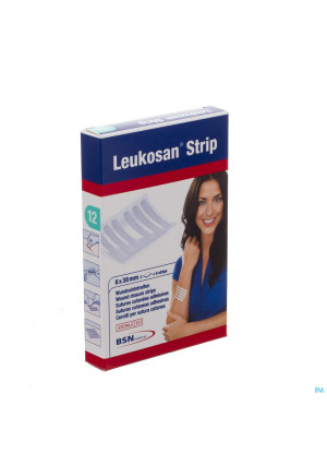 Leukosan Strip Ster 6x 38mm Blanc 2x 6 72628062669646-20