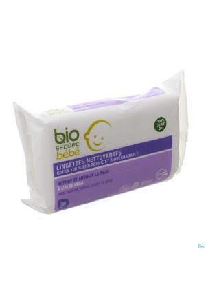 Bio Secure Bb Lingettes Biodegrad.aloe Vera 502744217-20