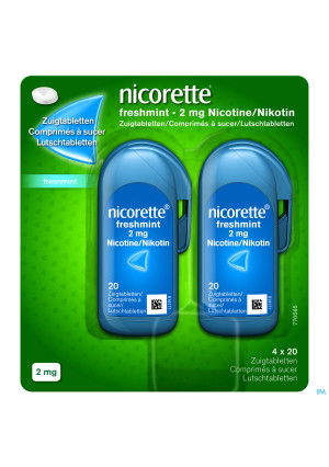 Nicorette Freshmint Comp A Sucer 80x2mg2952406-20