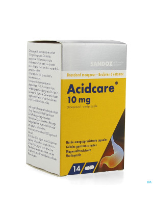 Acidcare 10mg Sandoz Caps Gastro Res 14 X 10mg2976843-20