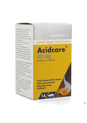 Acidcare 20mg Sandoz Caps Gastro Res 14 X 20mg2976868-20