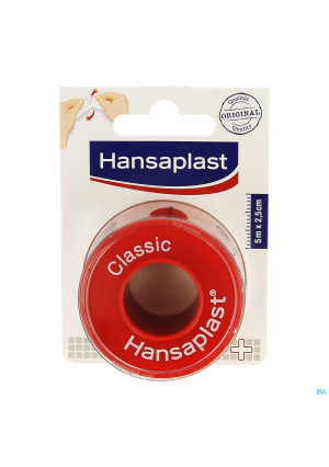 Hansaplast Fixation Tape Classic 5mx2,50cm3044419-20