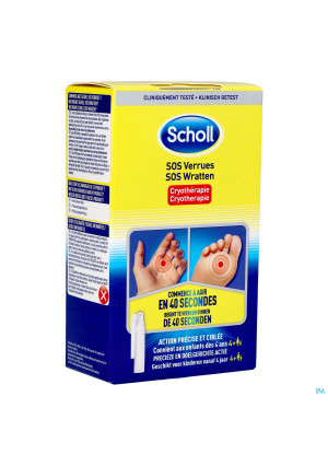 Scholl Pharma Sos Verrues 80ml + 16 Applicateurs3083540-20