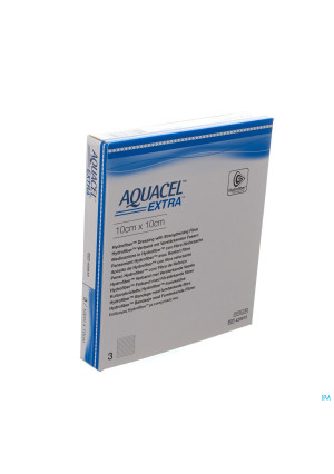 Aquacel Extra Pans Hydrofiber+renf.fibr.10x10cm 33090966-20