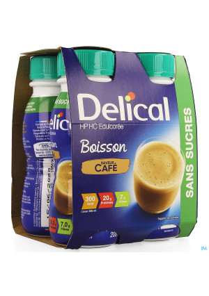Delical Boisson Hp-hc S/sucre Cafe 4x200ml3131364-20