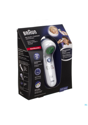 Braun Thermometre Ntf3000 Sans Contact + Frontal3143443-20
