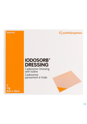Iodosorb Dressing 17g 8x10cm 2 660012933291101-20