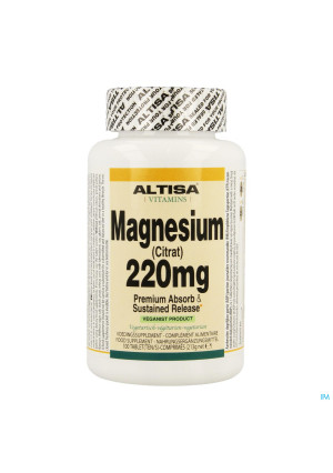 Altisa Magnesium Ctrat 220mg Tr Comp 1003417623-20