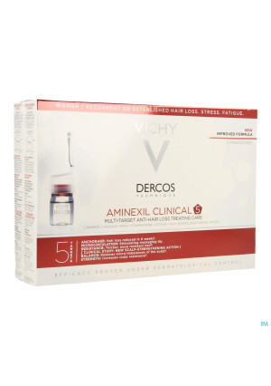 Vichy Dercos Aminexil Clinical 5 Women Amp 21x6ml3419645-20