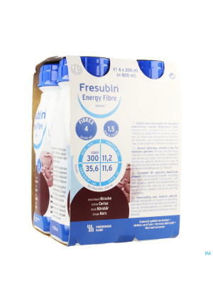 Fresubin Energy Fibre Drink Ceris 4x200ml 71376013420395-20