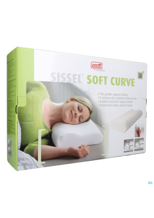 Sissel Soft Curve Compact Oreiller+taie Velours3538238-20
