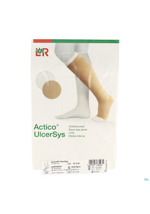 Actico Ulcersys Liner Blanc S /43552817-20