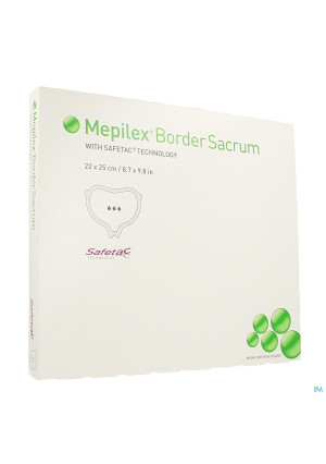 Mepilex Border Sacrum Ster 22,0x25,0 5 2824503586971-20