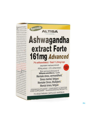 Altisa Ashwagandha Forte 161mg Advanced Caps 753679289-20