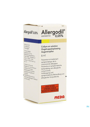 Allergodil 0,05% Pi Pharma Collyre 6ml Pip3782935-20
