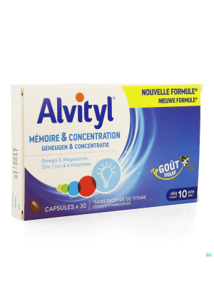 Alvityl Memoire Concentration Caps 303785938-20