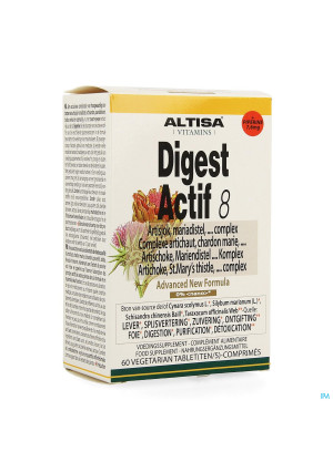 Altisa Digest Actif 8 Complexe Artichaut Comp 603809670-20