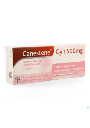 Canestene Gyn 500mg Caps Molle Us.vaginal1+applic3911948-20