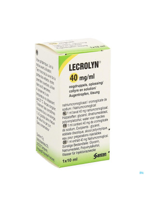 Lecrolyn 40mg/ml Collyre 10ml3949906-20