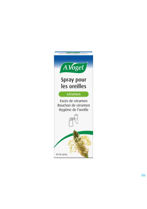 A.Vogel Spray pour les oreilles cérumen 4102471-20