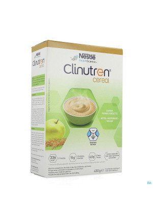 Clinutren Cereal Pomme Noisette Pdr 450g Nf4105334-20