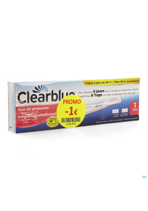 Clearblue Test Grossesse Early 1 Promo-1€4135315-20