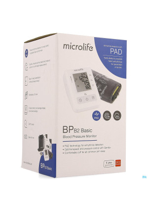 Microlife Bp B2 Basic Tensiometre Bras Otc Sol4213211-20
