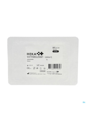 Heka Tampons Ouate 2,0g Sterile 54225009-20