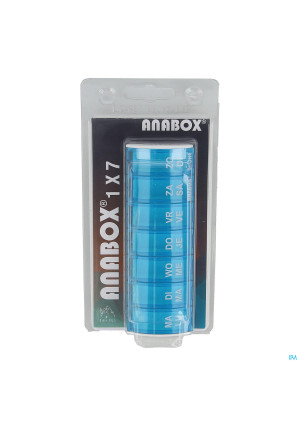 Anabox Pilulier Semaine Bleu4257184-20