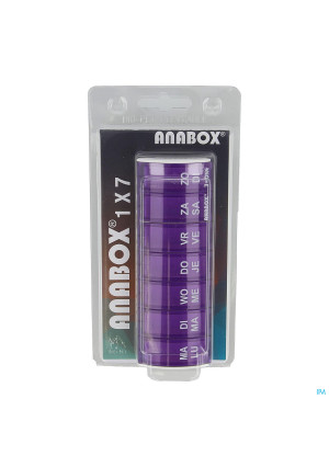 Anabox Pilulier Semaine Pourpre4257192-20