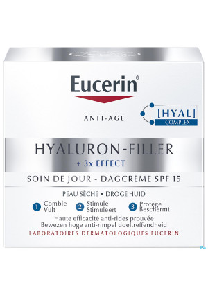 Eucerin Hyaluron-filler X3 Soin Jour Ip15 Ps 50ml4286647-20