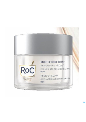 Roc Multi Correx.revive+glow A/age Cr Rich Pot50ml4308946-20