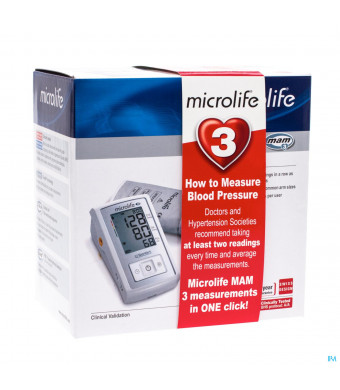 Microlife Bpa3 Bloeddrukmeter Plus3110426-31