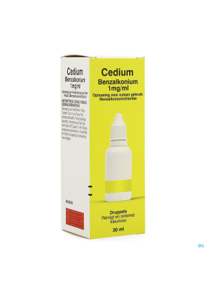 Cedium Benzalkonium Sol. 30ml0029694-20