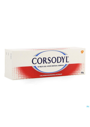 Corsodyl 10mg/g Tandgel Tube 50g0047530-20