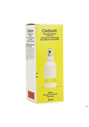 Cedium Benzalkonium Spray 50ml1080886-20