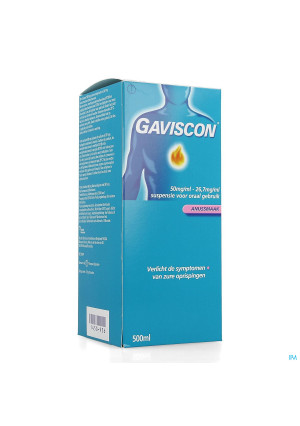 Gaviscon Anijs Anis Susp Buv 500ml1450956-20