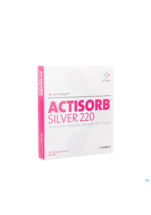 Actisorb Silver 220 Kp 10,5x10,5cm 10 Mas105de1569581-20