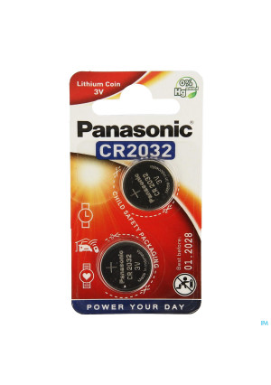 Panasonic Batterij Cr2032 3v 21598275-20