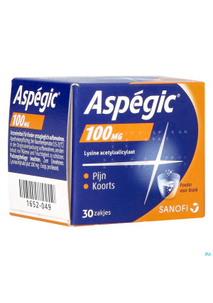 Aspegic 100 Pulv 30x 100mg1652049-20