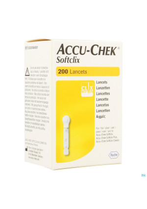 Accu Chek Softclix Lancet 200 33074840011667401-20