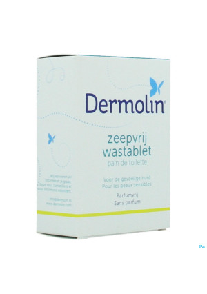 Dermolin Zeepvrij Wastablet N/parf Nf 100g2224715-20