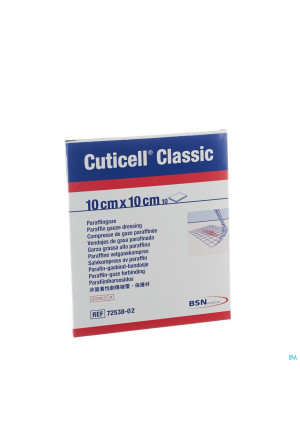 Cuticell Classic Gaaskompres 10,0x10cm 10 72538022314508-20