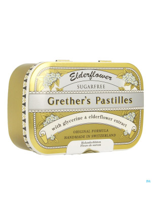 Grethers Elderflower Vlierbes-vruchtensap Zs 110g2502839-20