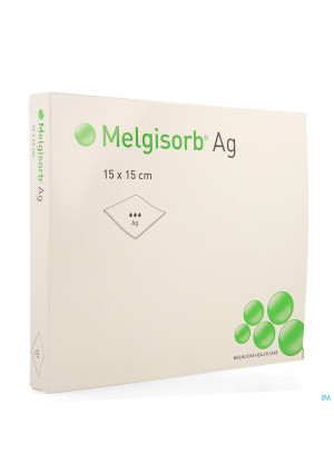 Melgisorb Ag Kp Ster 15x15cm 10 2561502602647-20